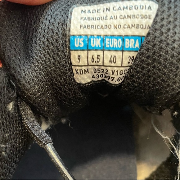 Mizuno Cyclone Speed 3 White and Black Athletic Sneakers Women’s 9 - Picture 6 of 11